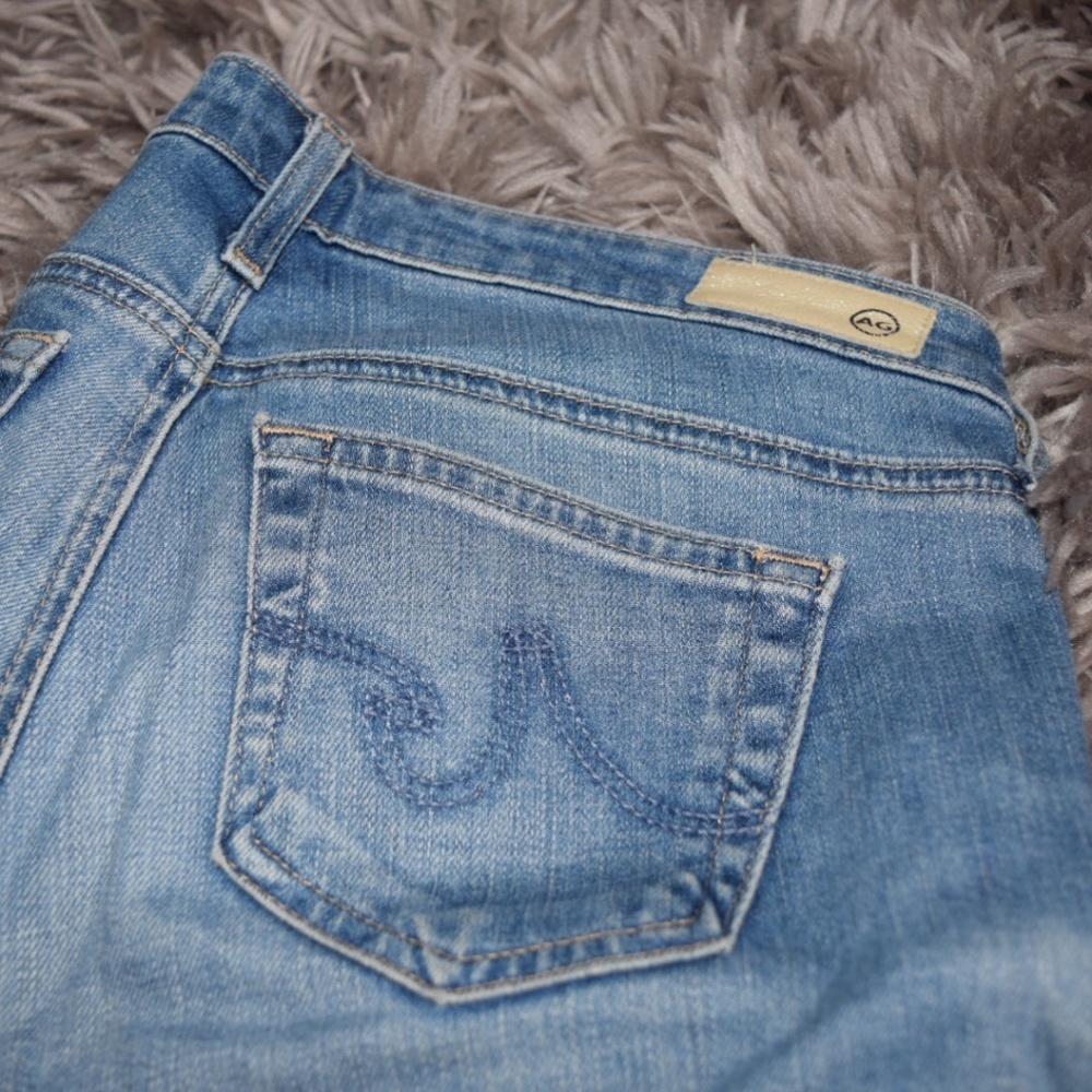 AG JEANS- The Stilt Cigarette Roll-Up Jean